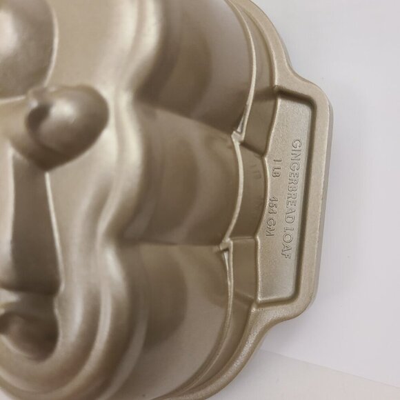 Nordic Ware Gingerbread Man Loaf Pan Holiday Christmas Nonstick - Picture 11 of 13